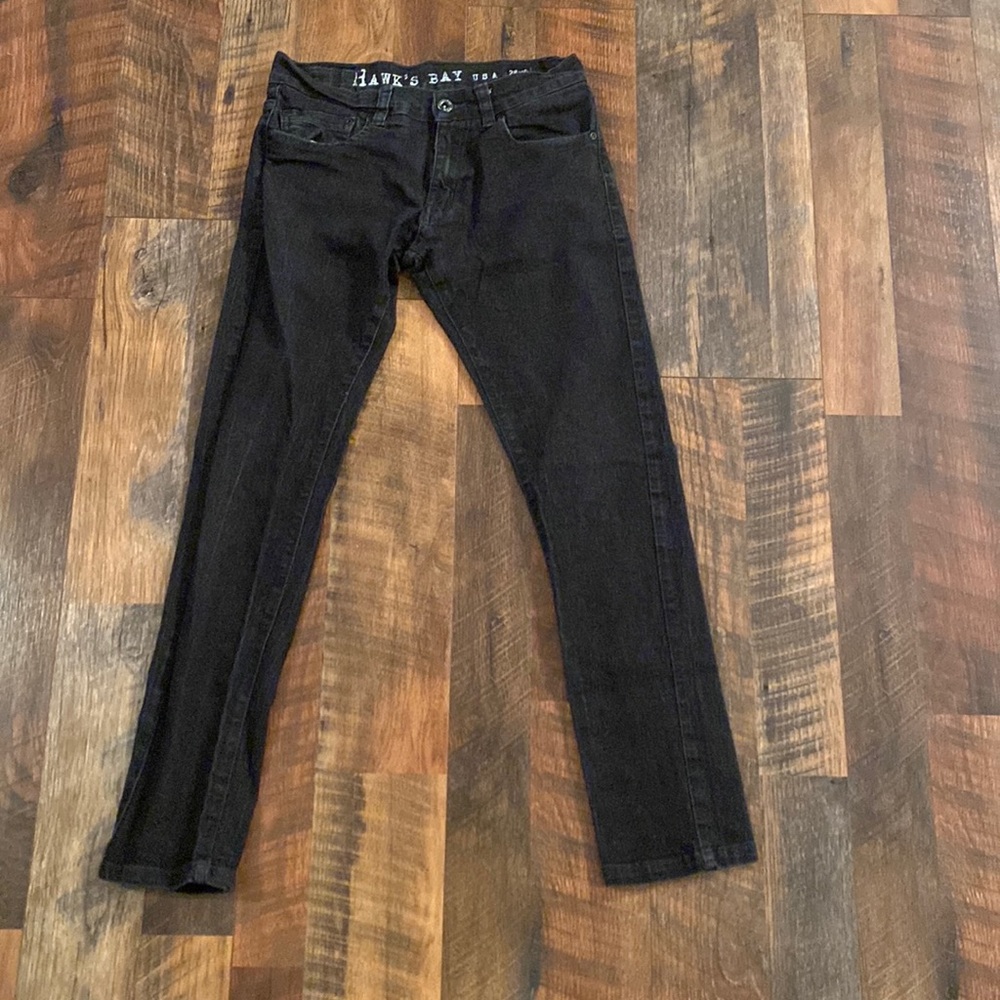 Black skinny jeans size 28/30